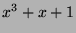 $x^3+x+1$